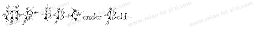 MP FBCondor Bold字体转换
